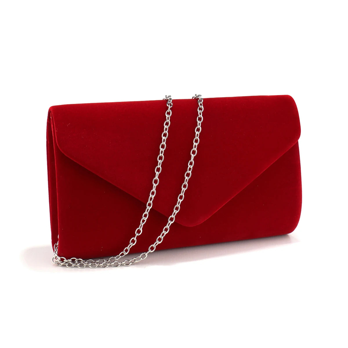 Velvet Envelope Evening Clutch