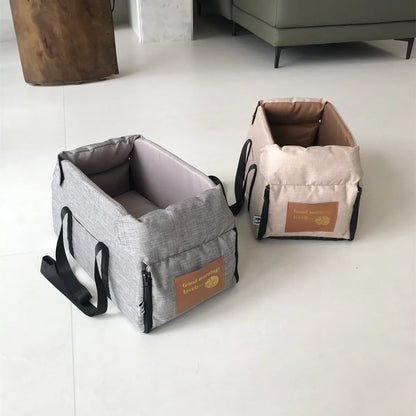 Travel Car Seat Carrier for Small Dogs & Cats