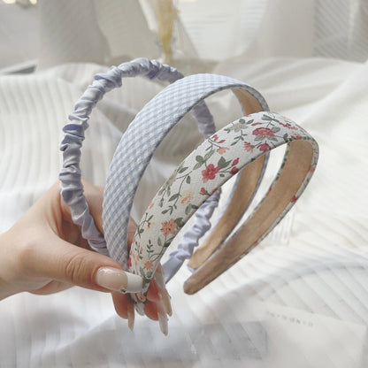 Flower Pearl Hair Bands Set