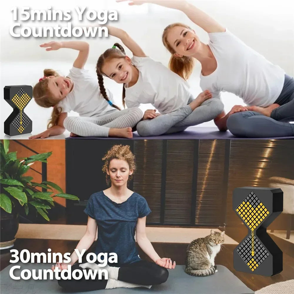 Digital LED Electronic Hourglass Timer