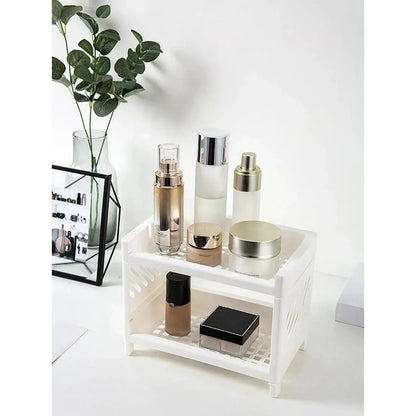 Modern 2-Tier Desk Storage Organizer