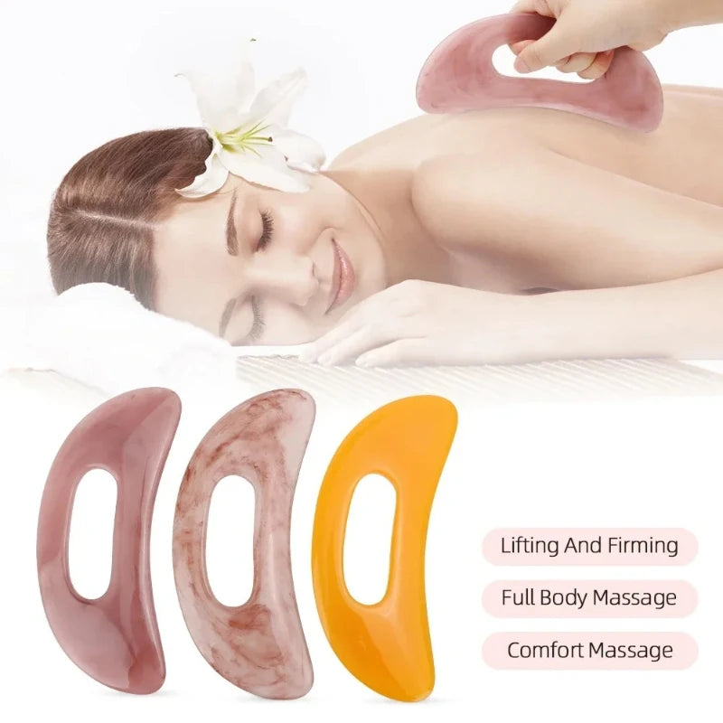 Resin Gua Sha Body Massage Tool