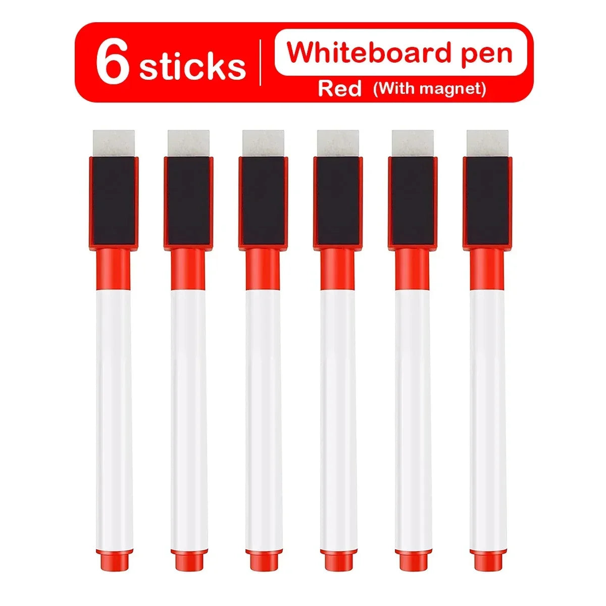 Magnetic Erasable Whiteboard Marker Set