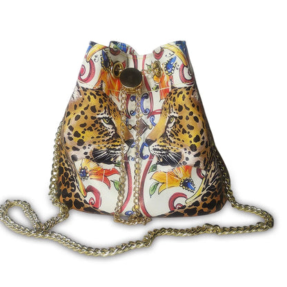 Women’s Bucket Crossbody Bag – Large Capacity Chain Shoulder Bag