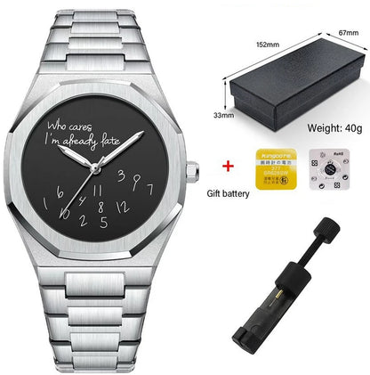 Luxury Men's Quartz Business Casual Steel Watch