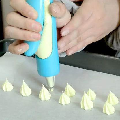 Cake Decorating Piping Gun with Removable Piping Bag