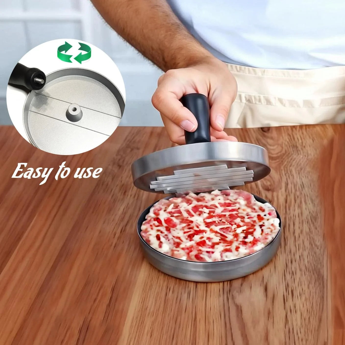 Aluminum Burger Press Maker
