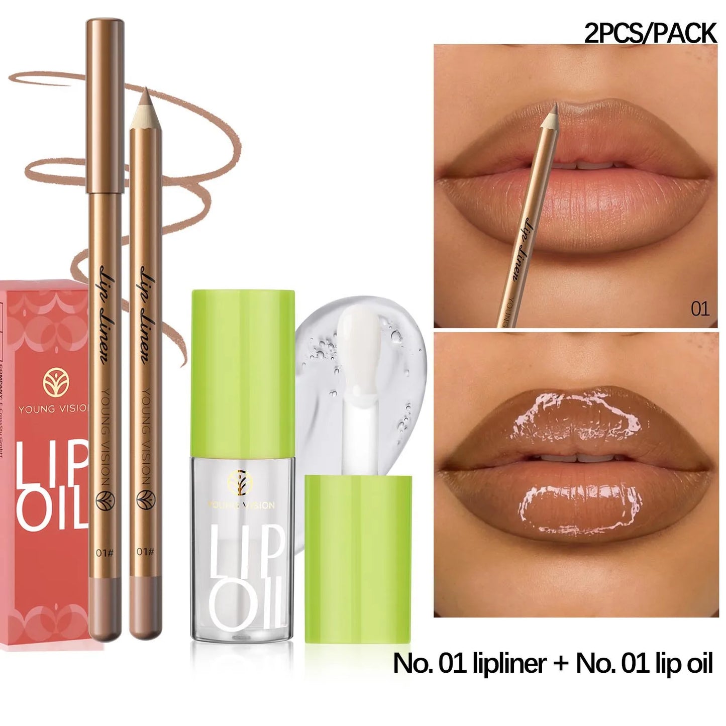 Lip Liner & Lipstick Set