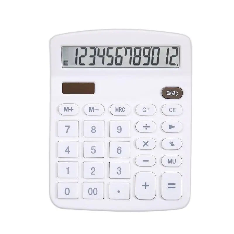 12-Digit Dual Power Desktop Calculator