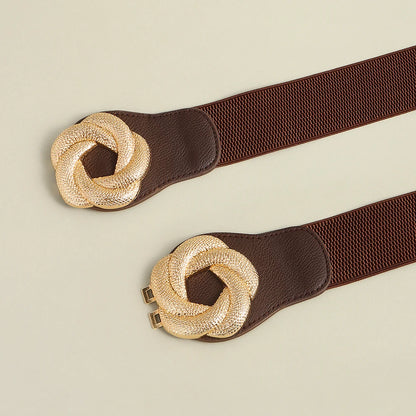 Women’s Wide Elastic Waist Belt