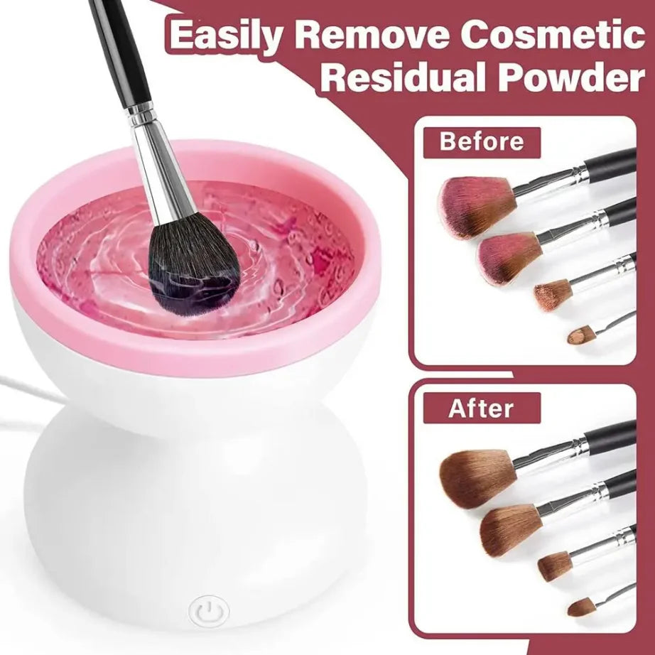 Portable USB Makeup Brush Cleaner Machine