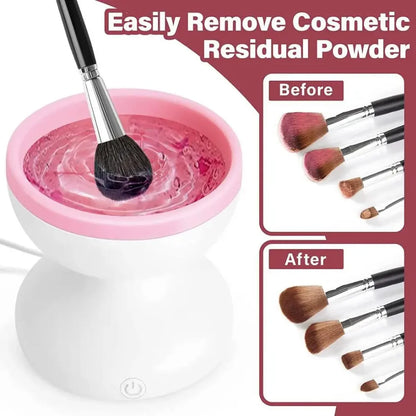 Portable USB Makeup Brush Cleaner Machine