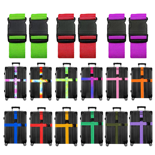 Adjustable Luggage Strap Set