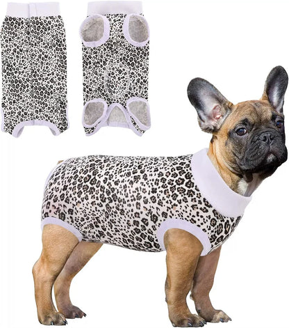 Cotton Dog Recovery Suit Anti-Licking Jumpsuit