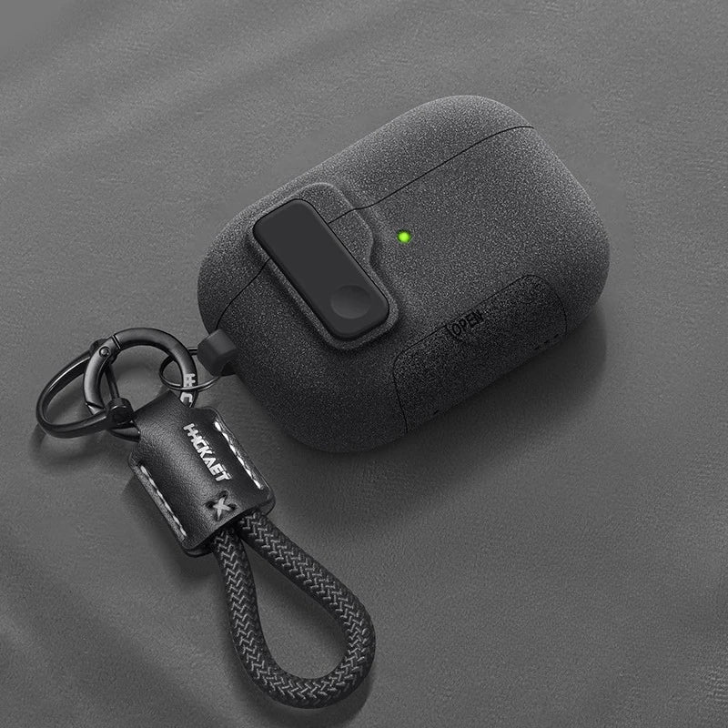 AirPods Protective Case with Carabiner Hook