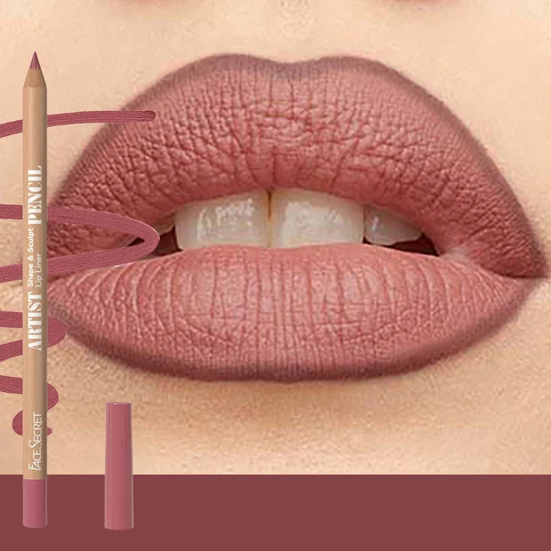18 Color Lip Liner Pencil Set