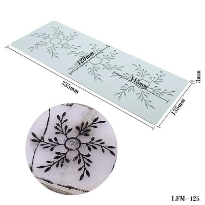 Silicone Lace Cake Decoration Mold