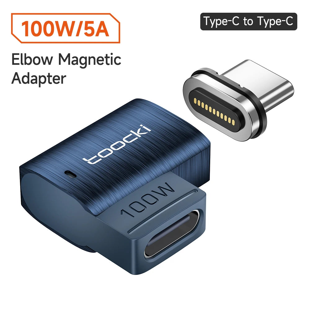 100W Magnetic USB-C OTG Adapter