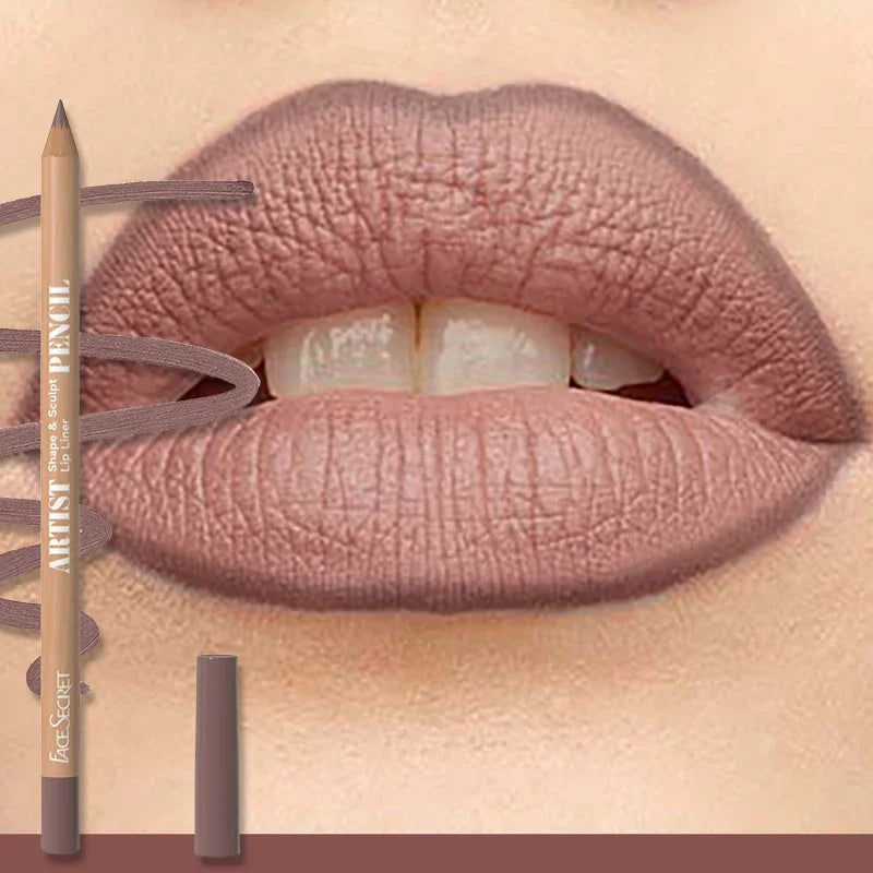 18 Color Lip Liner Pencil Set