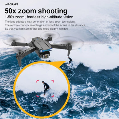 E99 Pro Drone With 4K Dual Camera For Aerial Photography