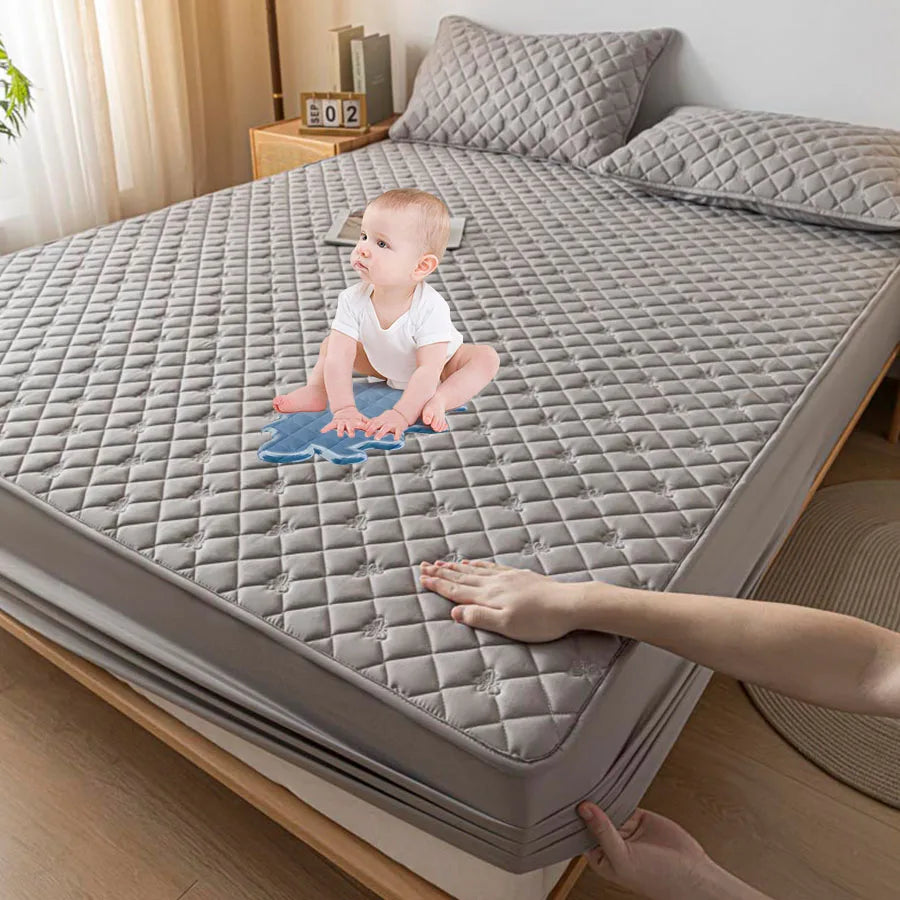 3D Waterproof Quilted Mattress Protector