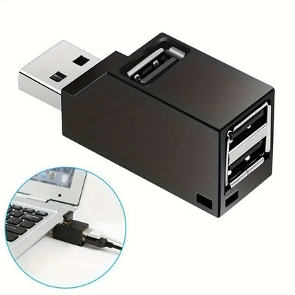 USB 3.0 Mini Hub Adapter – 3-Port Expansion