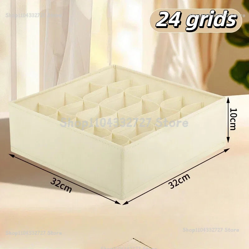Foldable Underwear & Bra Drawer Organizer Storage Box