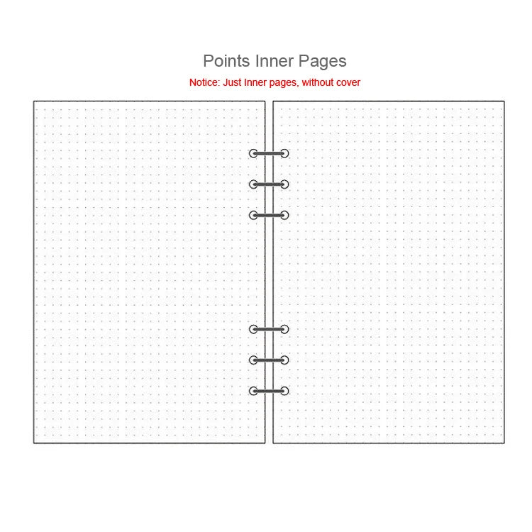Coliky Loose Leaf Notebook Refill Pages