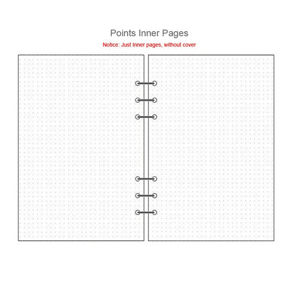 Coliky Loose Leaf Notebook Refill Pages