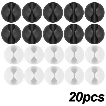 Self-Adhesive Cable Organiser Clips