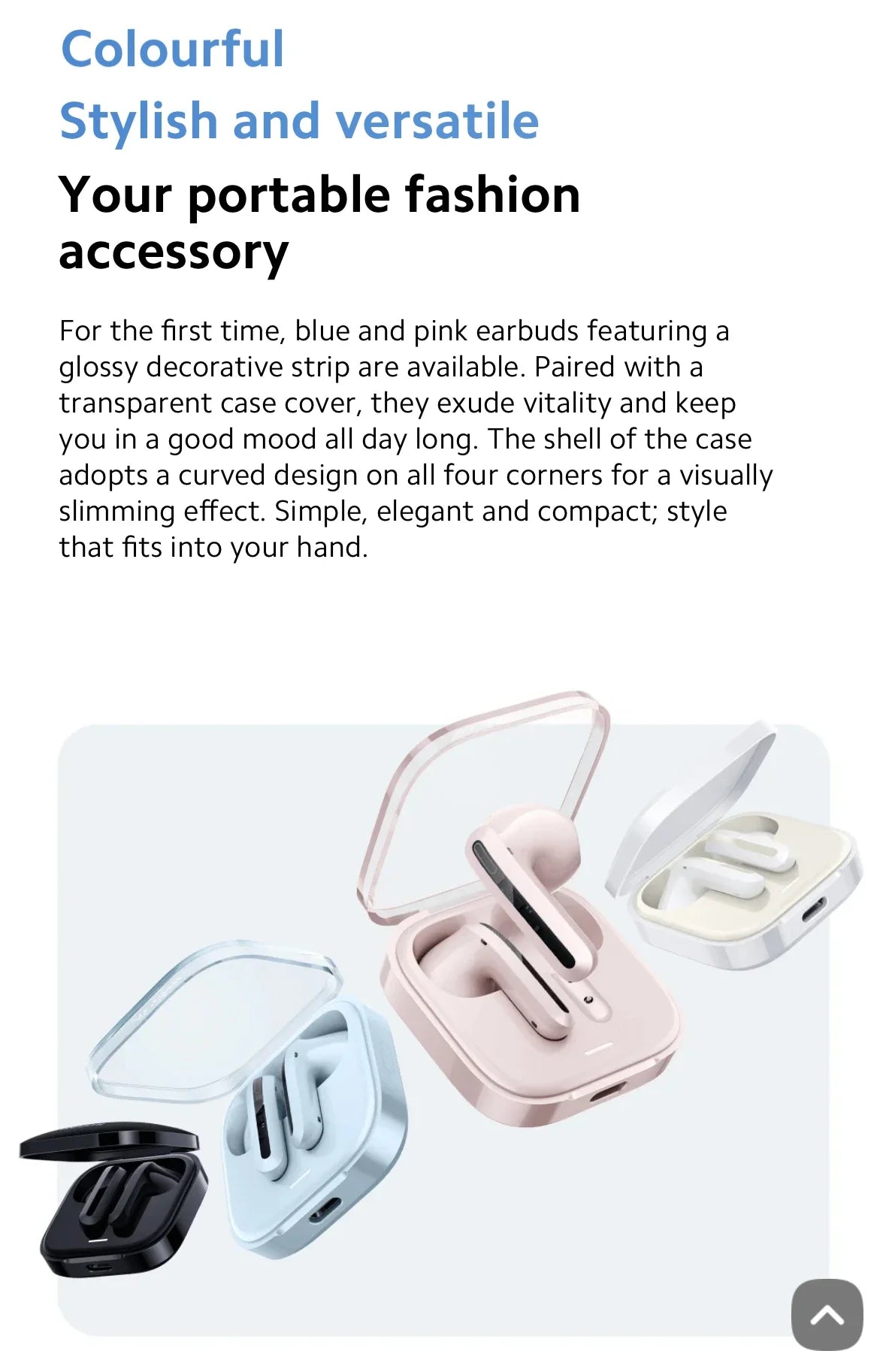 Xiaomi Redmi Buds 6 Active Wireless Bluetooth Earbuds