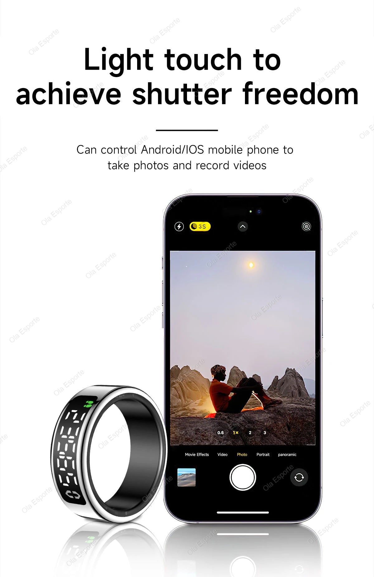 Smart Fitness Tracking Ring