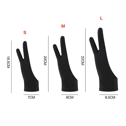 Two-Finger Drawing Glove