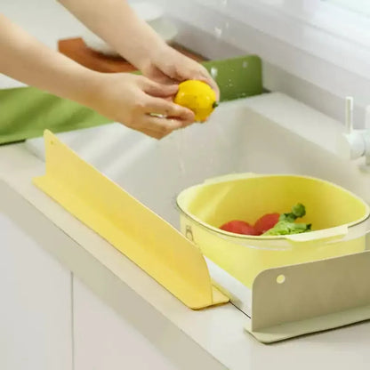 Silicone Sink Splash Guard with Suction Cups