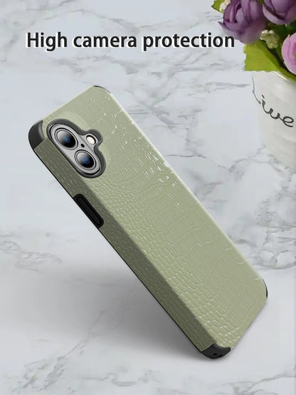 Luxury Crocodile Leather Phone Case