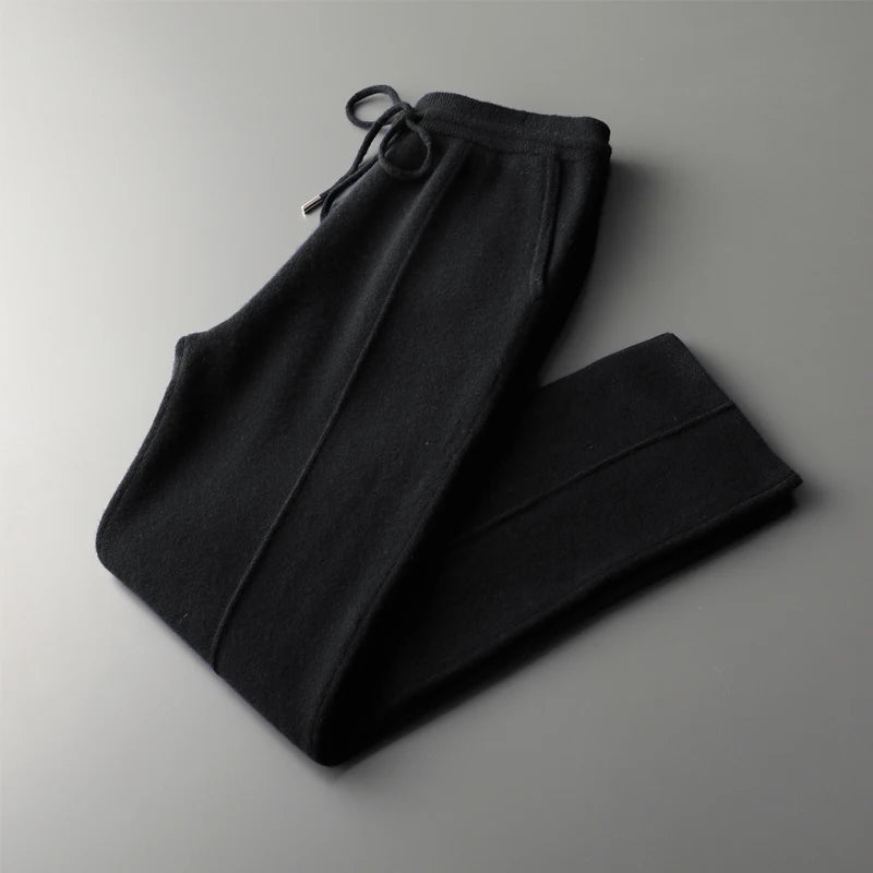 Men’s 100% Wool Cashmere Style Pants