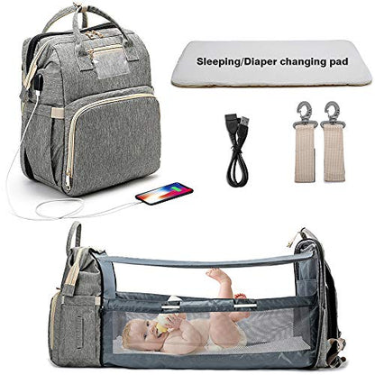 Folding Crib Diaper Bag