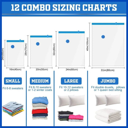 5/3/2PCS Vacuum Packed Bags