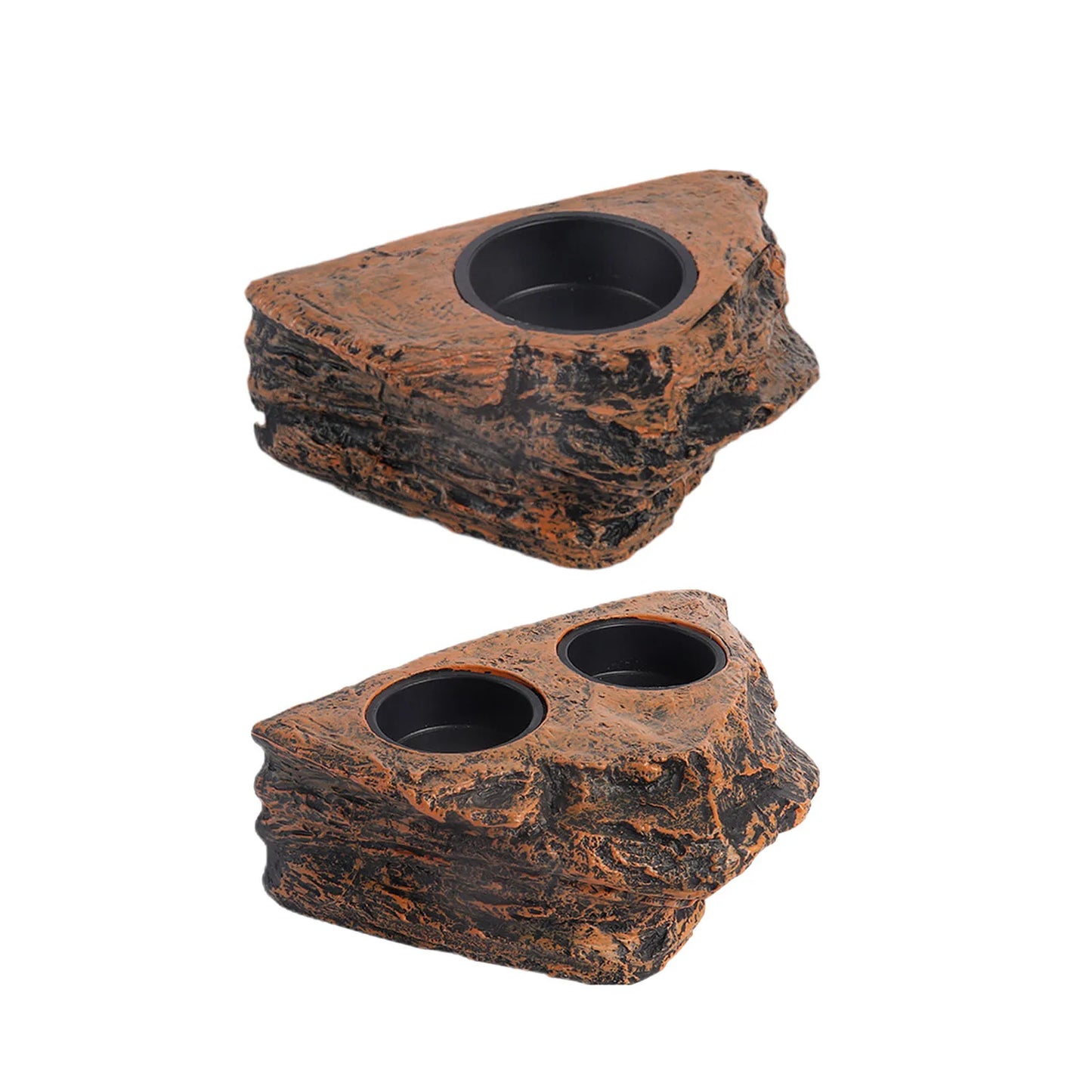 Magnetic Reptile Feeder Bowl for Terrarium Pets