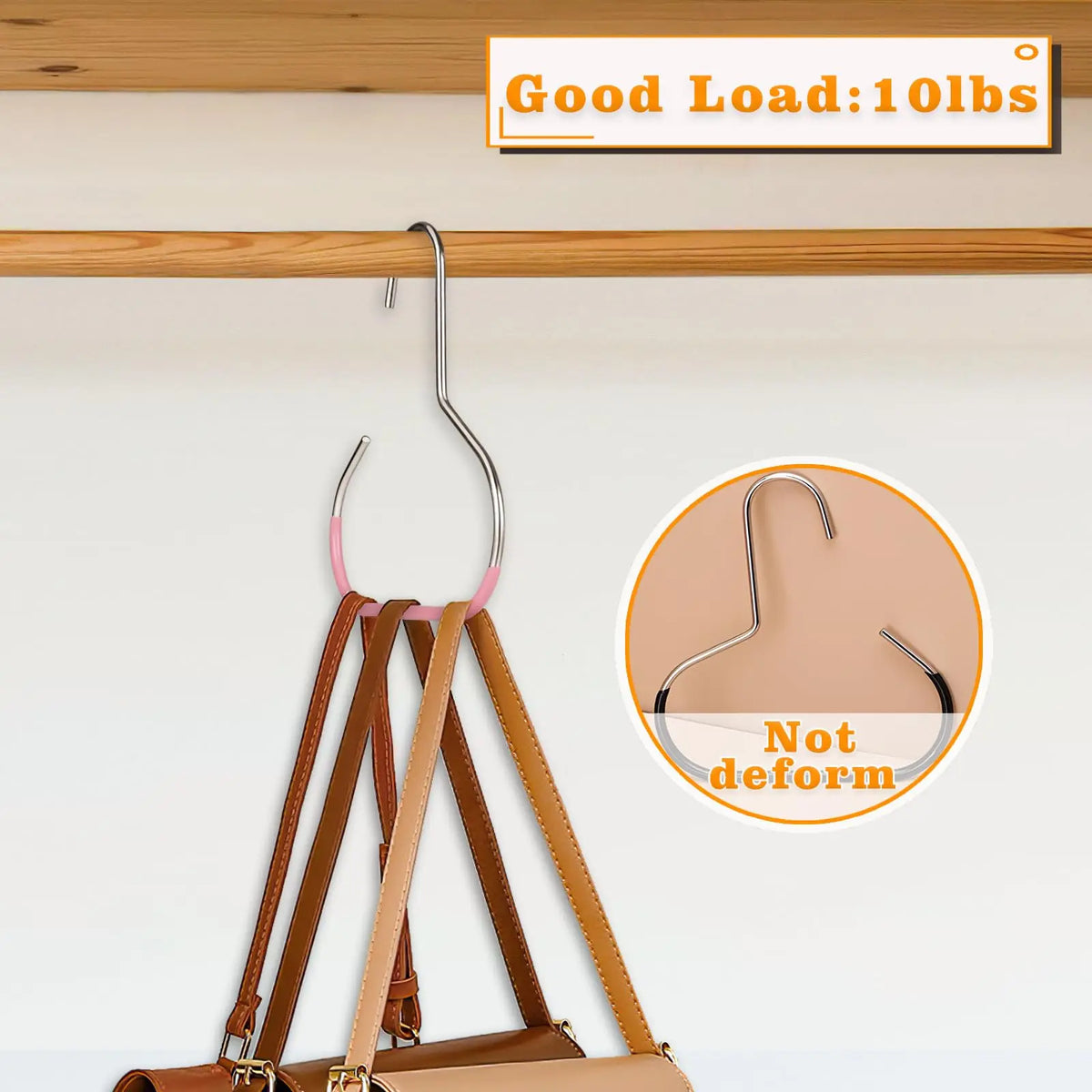 Metal Hat & Accessory Storage Hooks
