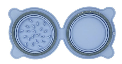 Foldable Silicone Pet Travel Bowl