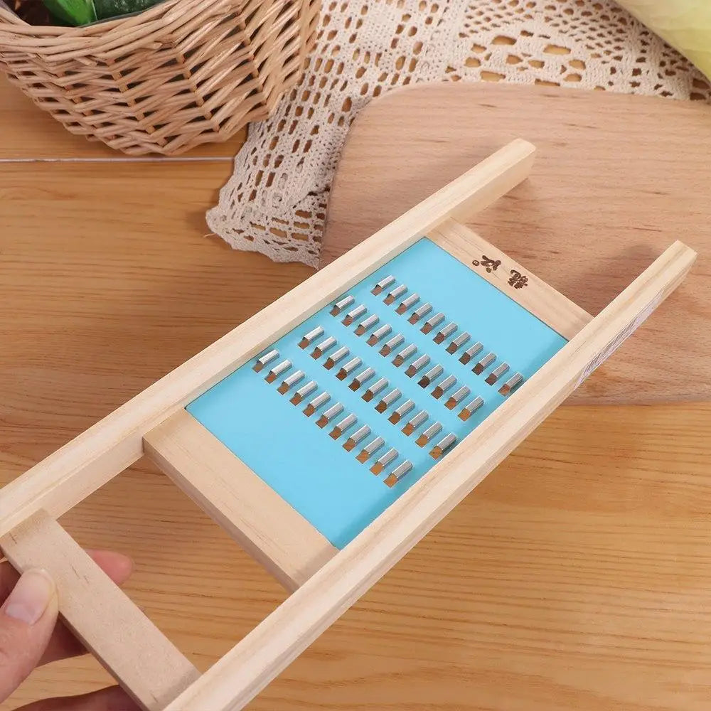 Wooden Mandoline Vegetable Slicer