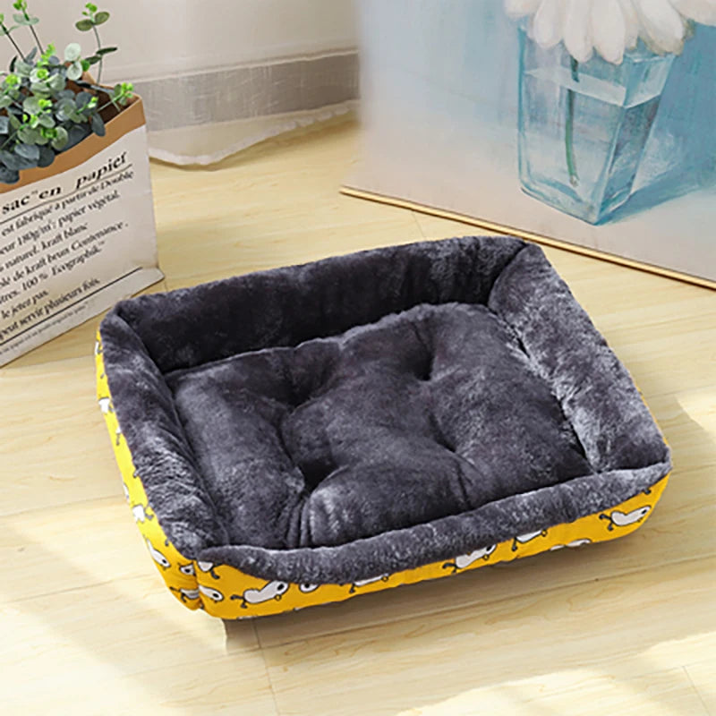 Orthopedic Plush Pet Sofa Bed