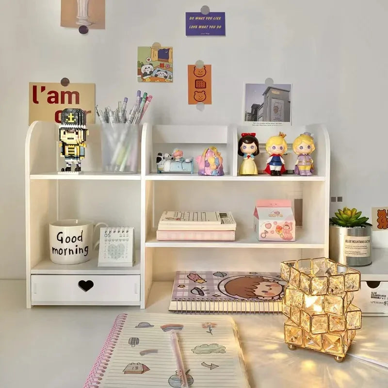 Double-Layer Desktop Organizer Shelf