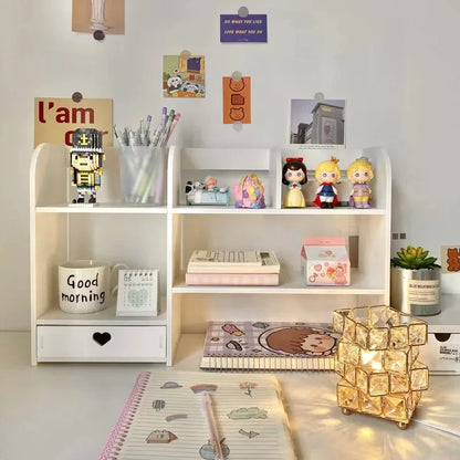 Double-Layer Desktop Organizer Shelf