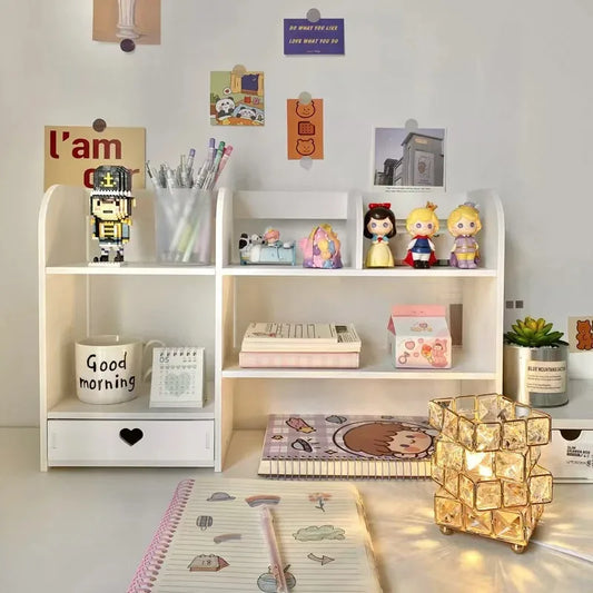 Double-Layer Desktop Organizer Shelf