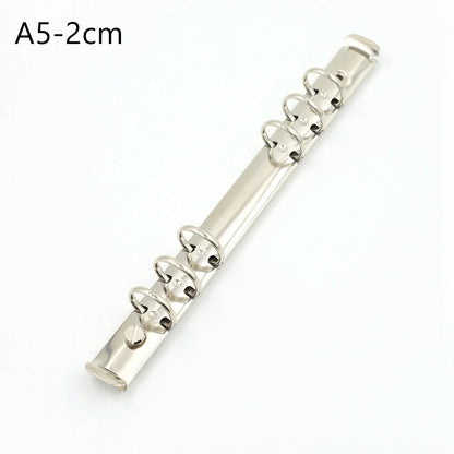 A4 B5 A5 A6 A7 B7 Loose-Leaf Spiral Notebook Metal Clip Ring