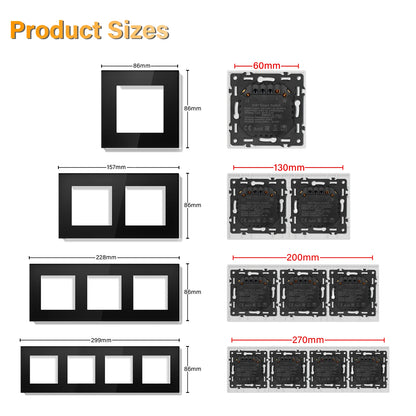 Mechanical Wall Switch & EU Power Socket Series