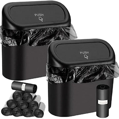 Car Trash Can with Lid