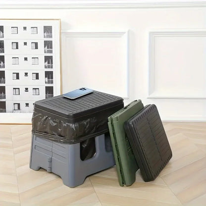 Portable Folding Camping Toilet Stool